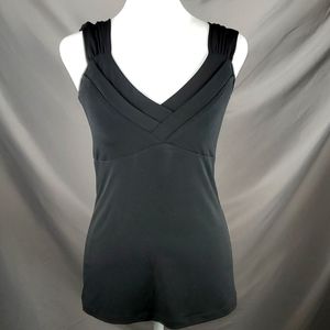 Black body slimming tank top